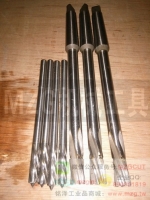 MZG品牌非标焊刃式硬质合金钨钢机用铰刀两个台阶